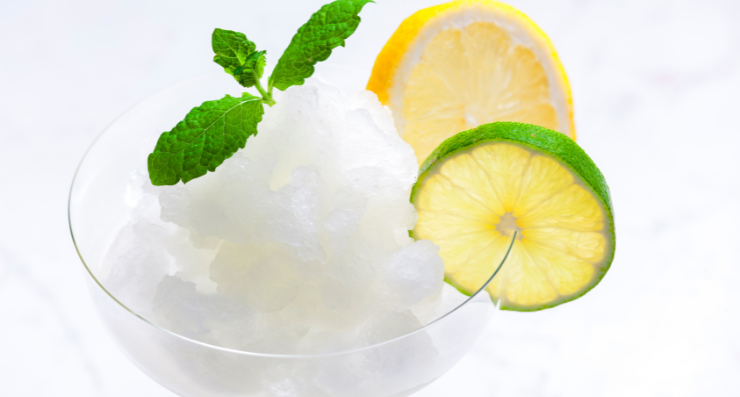 Sorbetto alla Menta con Miele