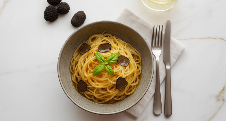 Pasta al Tartufo con Miele