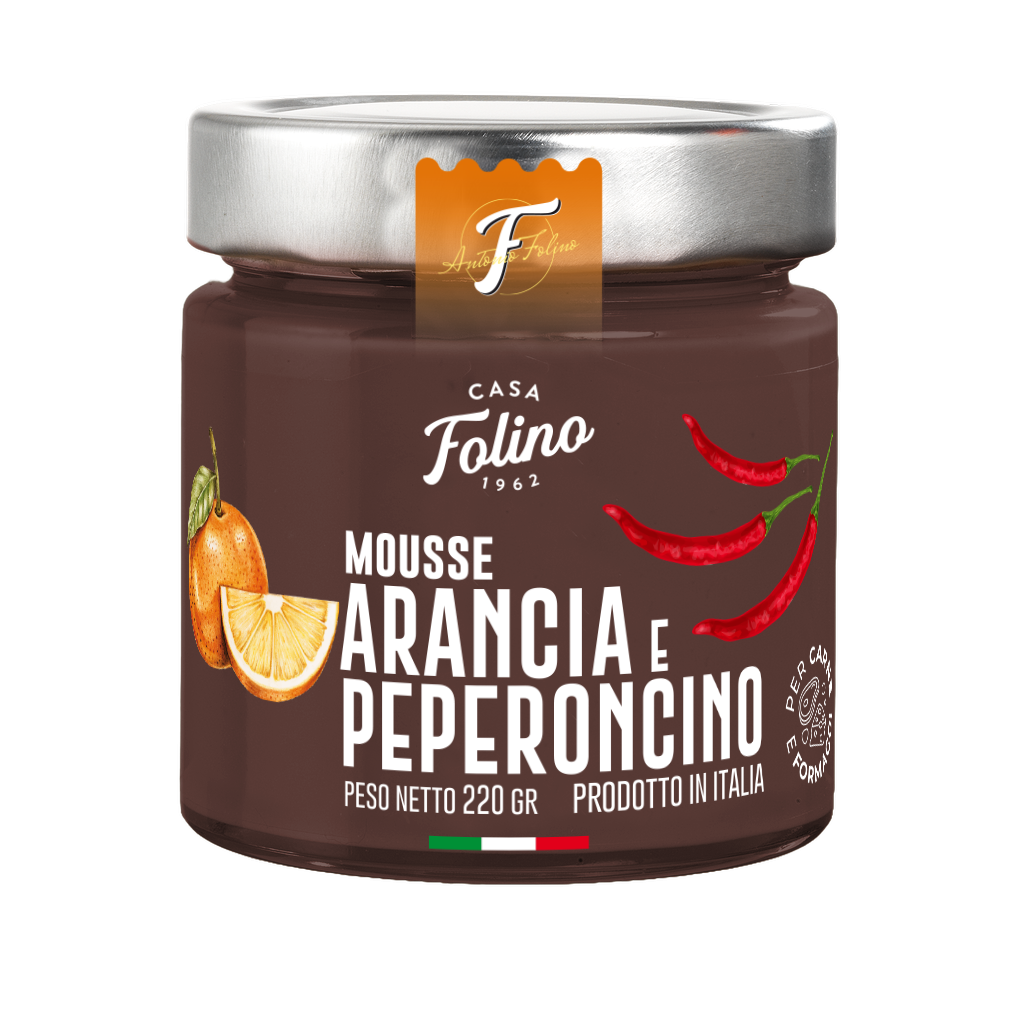 Crema Spalmabile al Cioccolato Fondente E Arancia 220gr