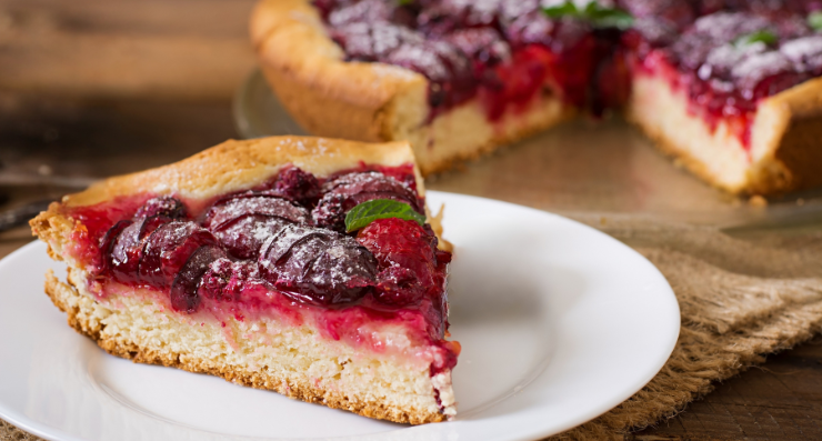 Crostata all'Amarena con Miele