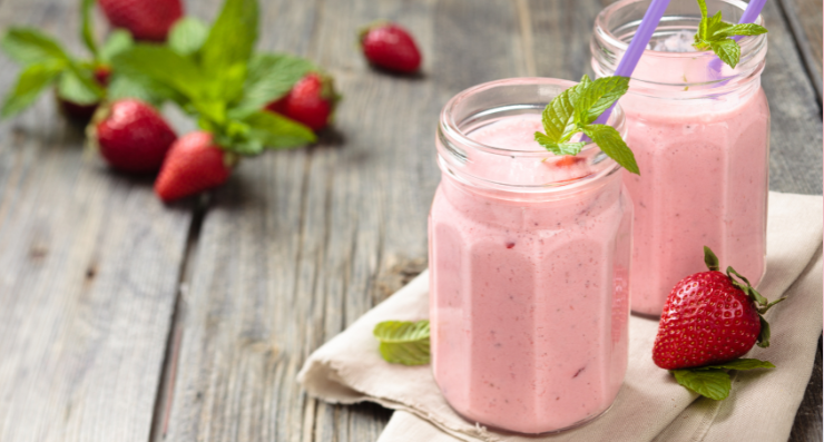 Smoothie alla Fragola
