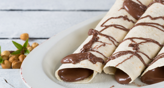 Crepes alla Nocciola con Miele
