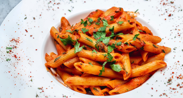 Pasta Piccante con Miele