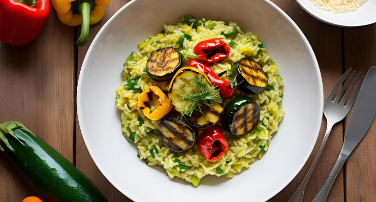 risotto-diavola-verdure-grigliate