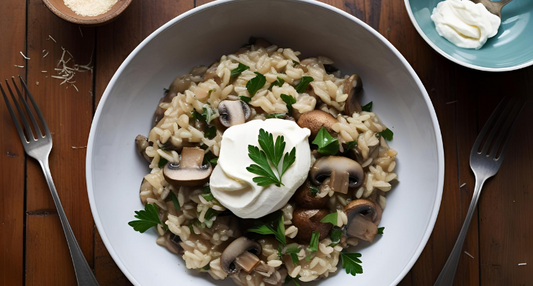 Risotto ai Funghi e Mascarpone