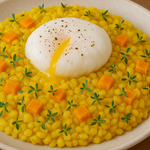 risotto-curcuma-uova-verdure