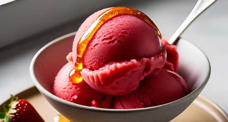 Sorbetto alla Fragola