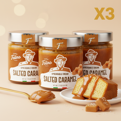 Box Creme Spalmabili al Caramello Salato X3