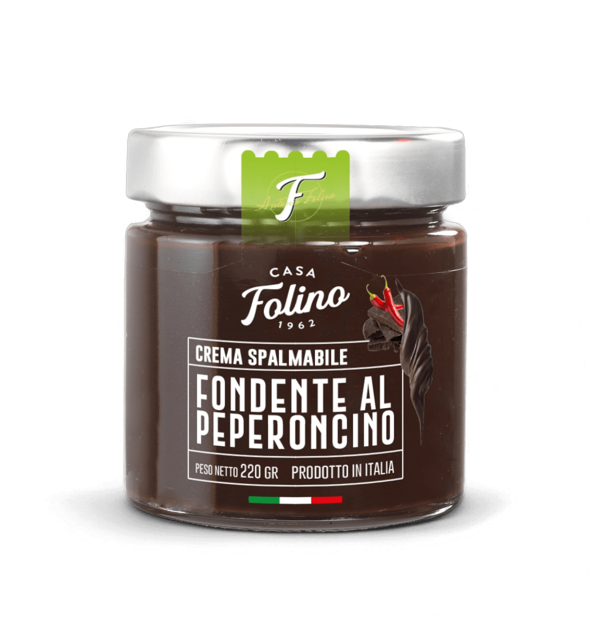 Crema Spalmabile al Cioccolato Fondente e peperoncino