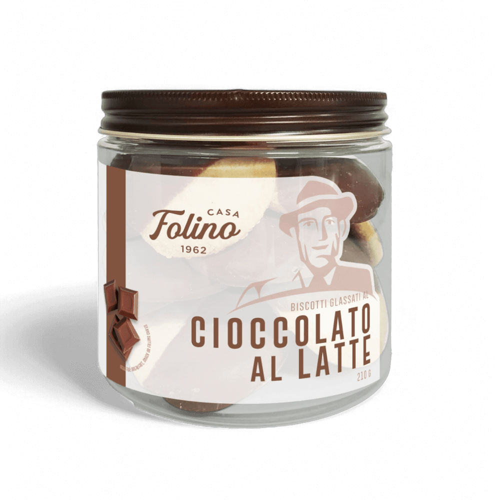 Biscotti Ricoperti Al Cioccolato Al Latte 210 gr