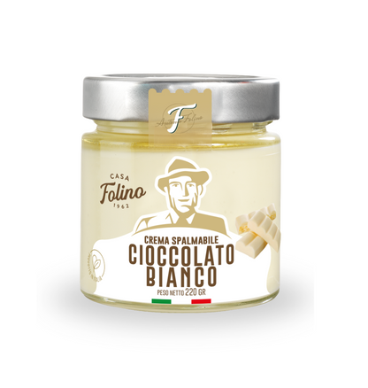 Crema Spalmabile al Cioccolato Bianco  220gr