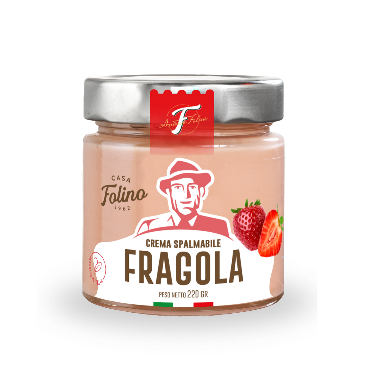 Crema Spalmabile alla Fragola  220gr