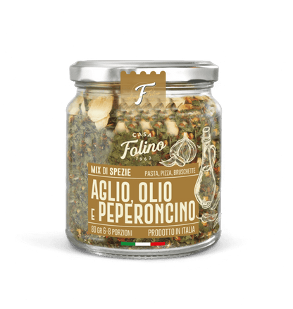 Mix di Spezie - Aglio Olio E Peperoncino Piccante 80gr