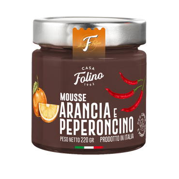 Crema Spalmabile al Cioccolato Fondente E Arancia 220gr