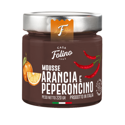 Crema Spalmabile al Cioccolato Fondente E Arancia 220gr