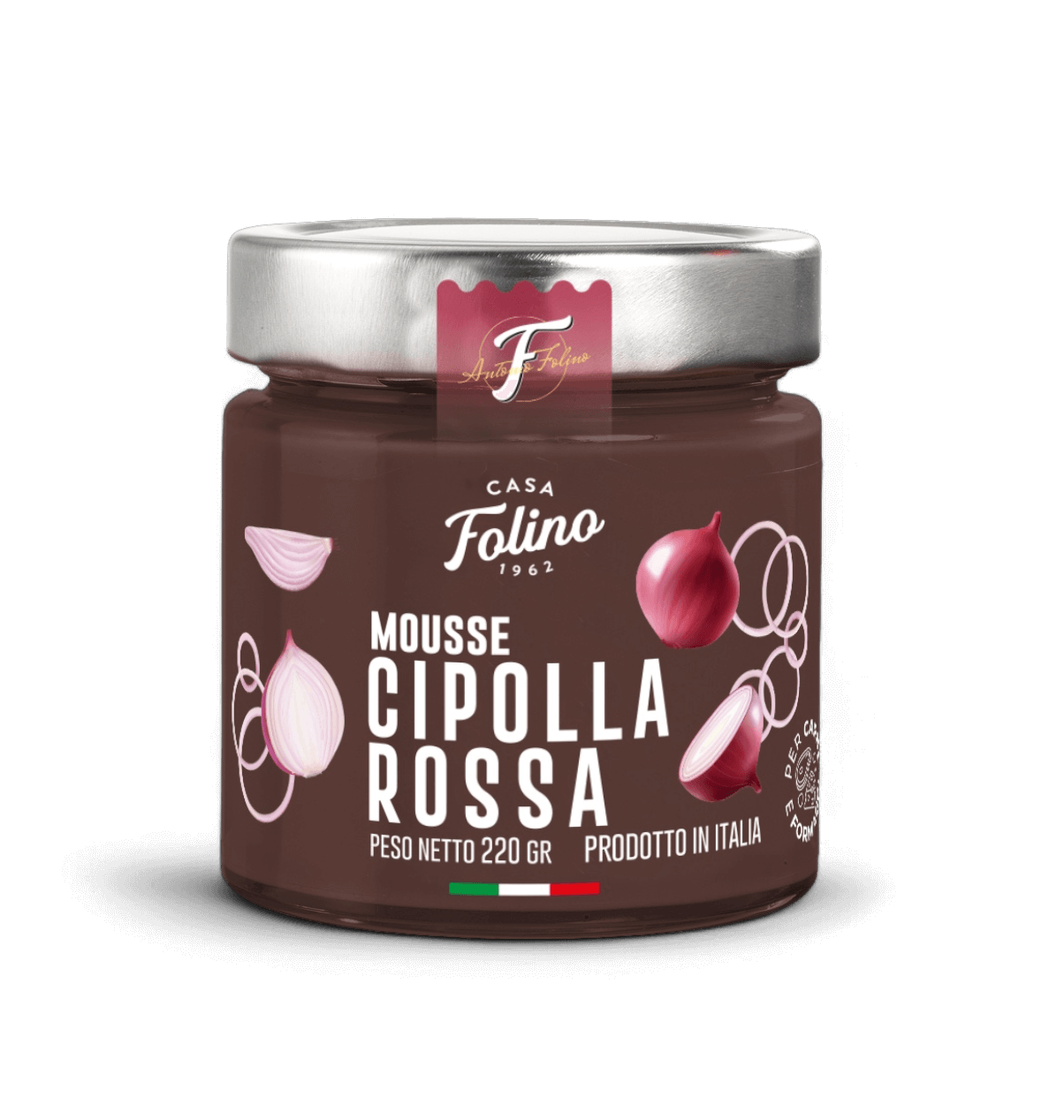 Mousse Per Formaggi Alla Cipolla Rossa 220 gr