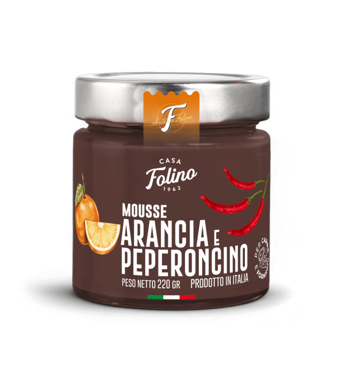 Mousse Per Formaggi All'Arancia E Peperoncino 220 gr