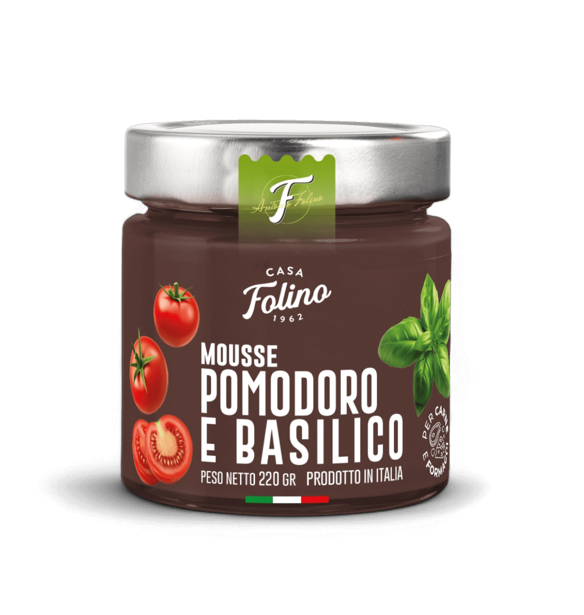 Mousse Per Formaggi Al Pomodoro E Basilico 220 gr