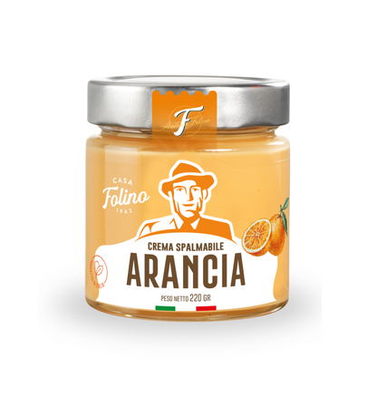 Crema Spalmabile all'Arancia  220gr