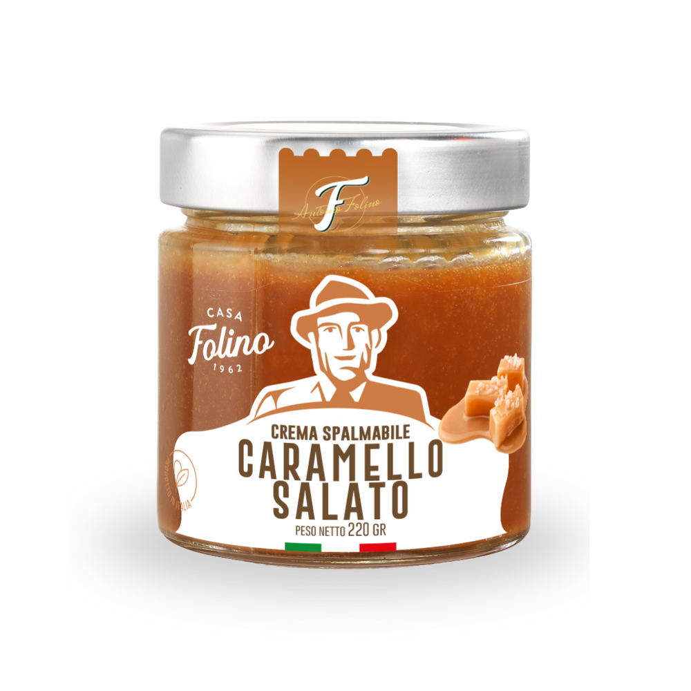 Crema Spalmabile al Caramello Salato  220gr