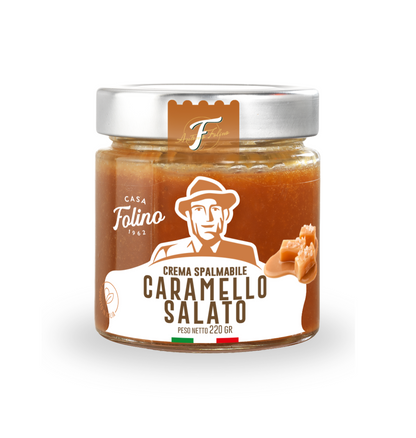 Crema Spalmabile al Caramello Salato  220gr