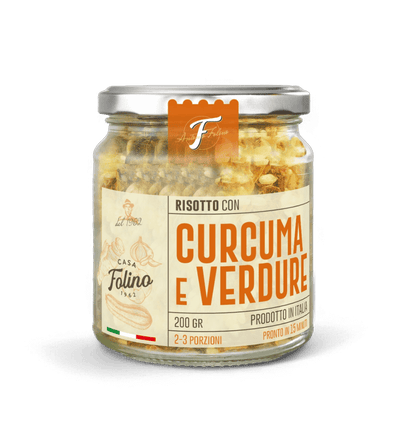 Risotto Curcuma E Verdure 200 gr