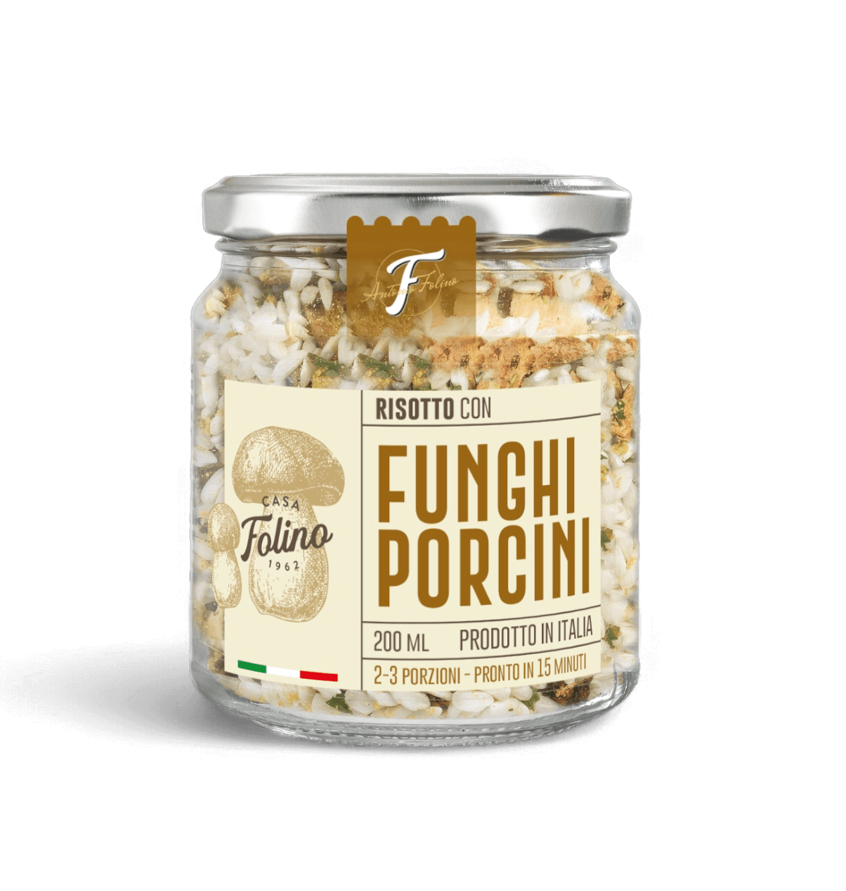 Risotto Pronto Ai Funghi Porcini 200 gr