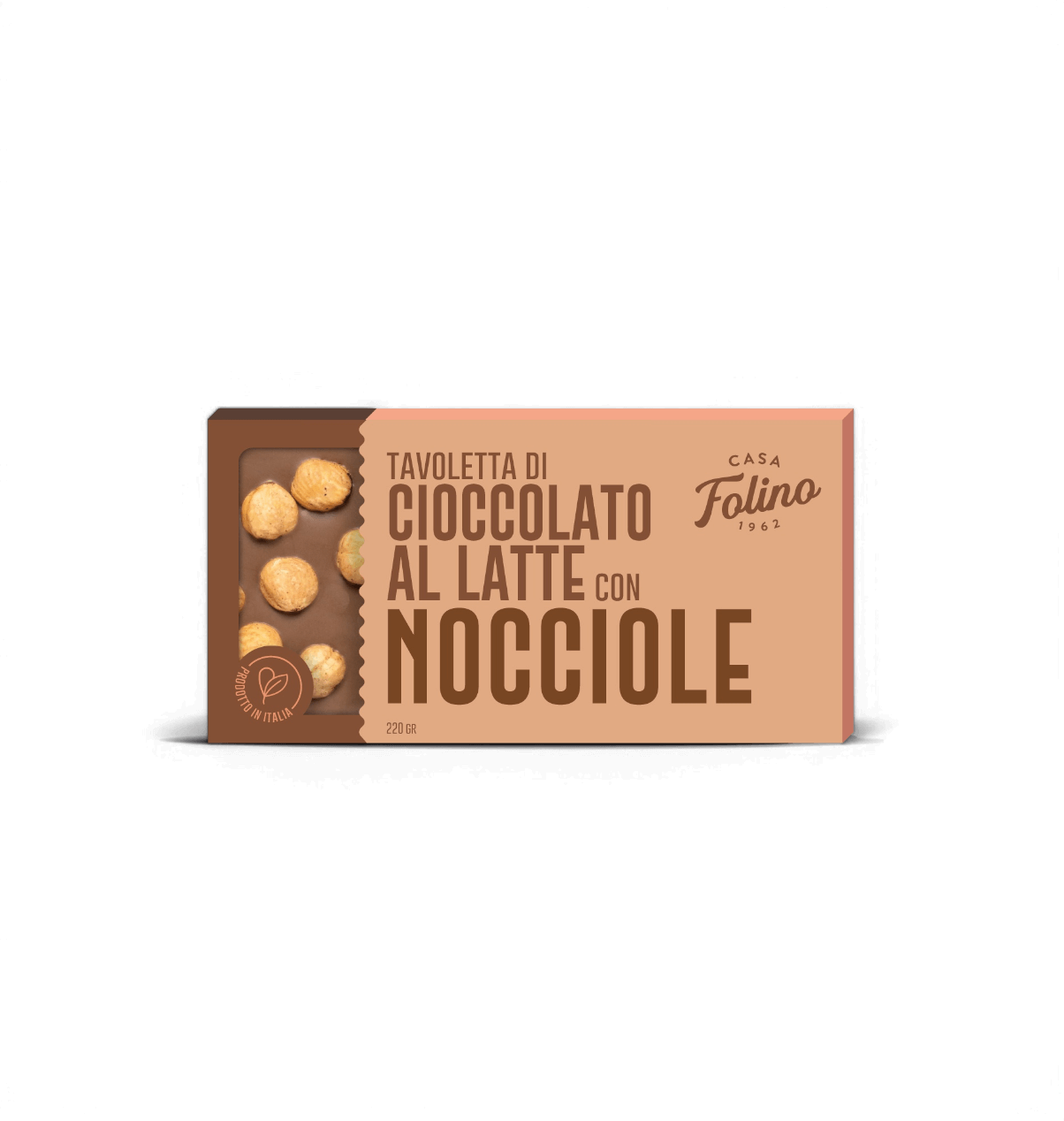 Tavoletta Di Cioccolato Al Latte Con Nocciole Intere Casafolino Tavoletta Di Cioccolato Al Latte Con Nocciole Intere Casafolino