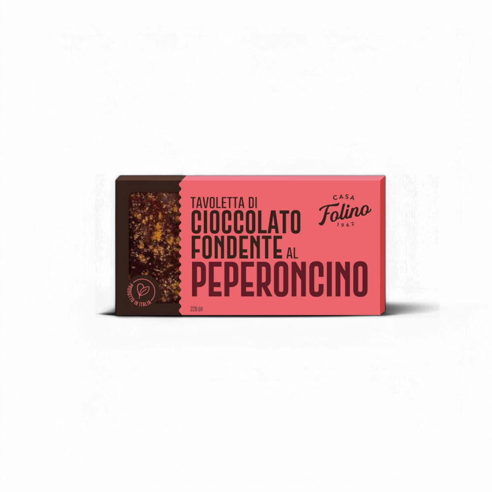 Tavoletta di Cioccolato Fondente al Peperoncino