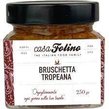Bruschetta Cipolla Rossa di Tropea in Olio d'Oliva 212ml - Casafolino.com
