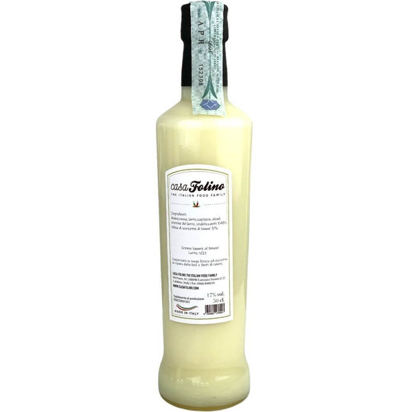 Crema Liquore Calabrese al Limone 50cl 17 gradi - Casafolino.com