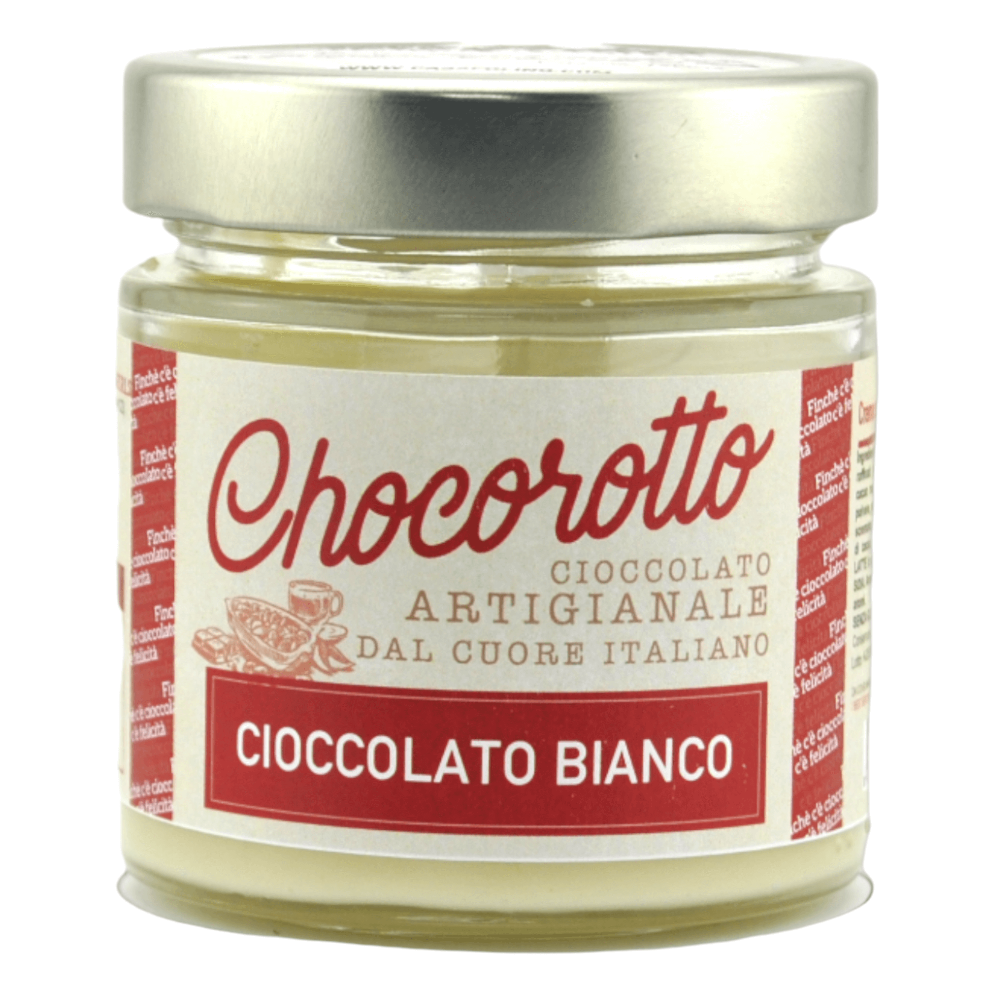 Crema Spalmabile al Cioccolato Bianco 250 gr - Casafolino.com