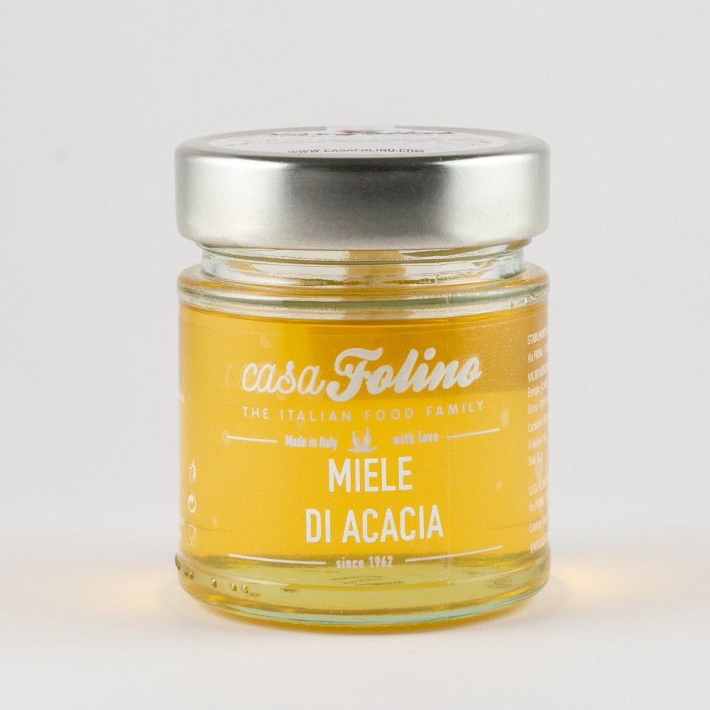 Miele di Acacia Naturale Calabrese 250 gr - Casafolino.com