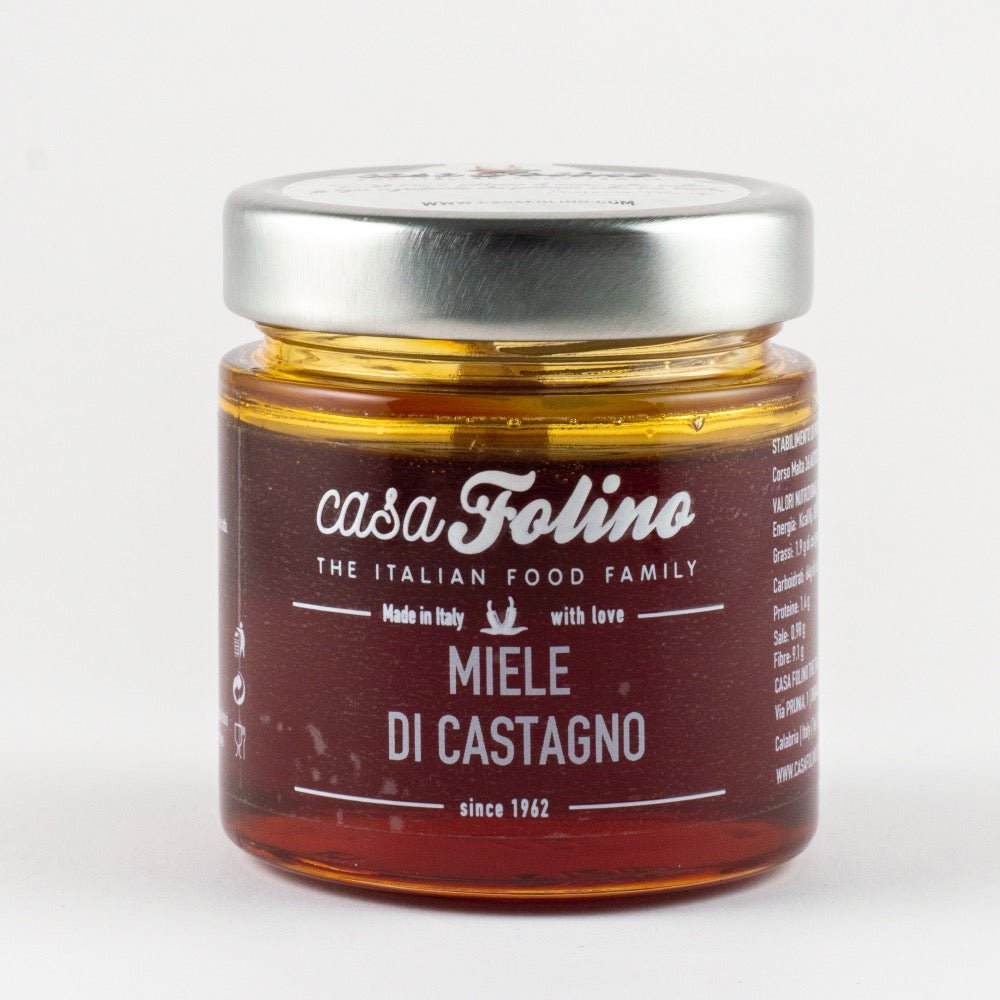 Miele di Castagno Naturale Calabrese 250 g - Casafolino.com