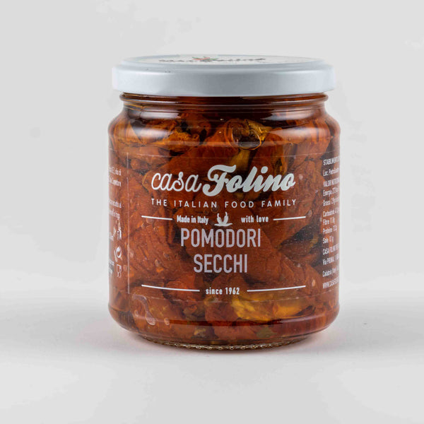 Pomodori Secchi Calabresi Sott'olio 300gr - Casafolino.com
